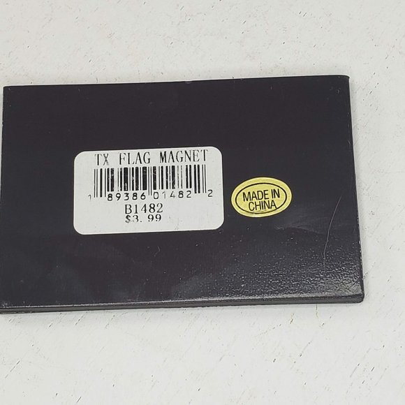 Texas State Flag Magnet Austin Kitchen Fridge Vintage - Picture 2 of 3